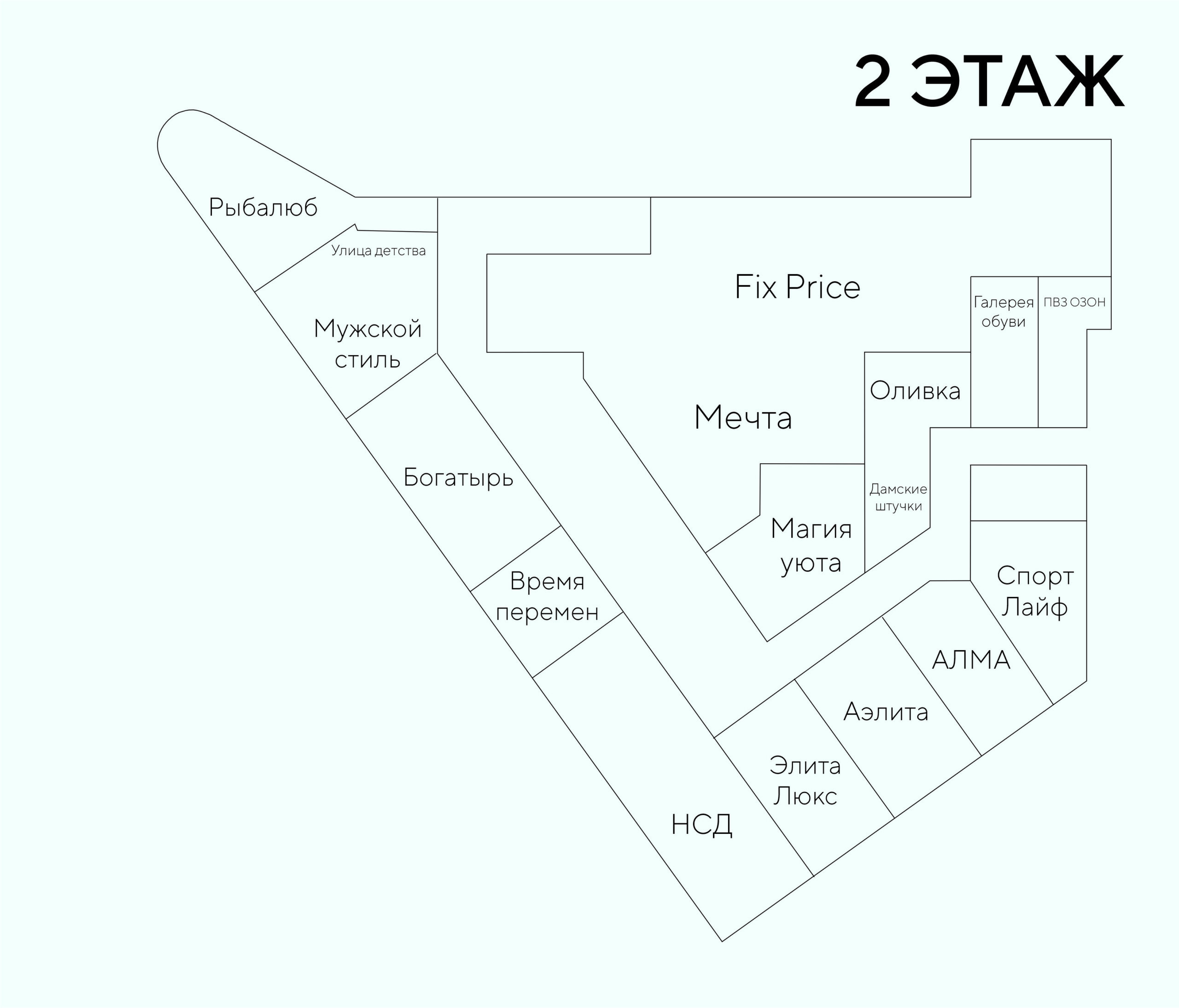 карта этажей для сайта 2 эт
